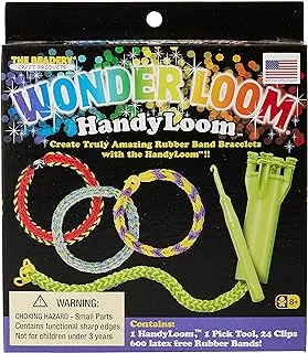 The Beadery Beadery Wonder Handy Loom Kit, Rubber, Multicolored, by The Yard