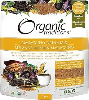 Organic Traditions Macaccino Drink Mix, 227 gm