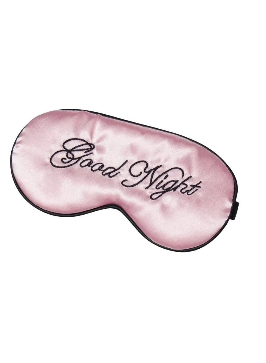 Generic Goodnight Mulberry Silk Sleeping Eye Mask