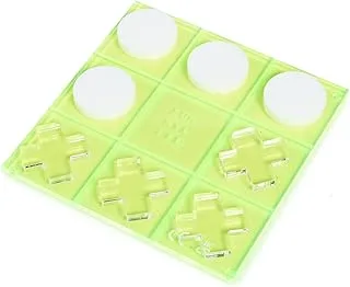 لعبة Sunnylife Lucite Tic Tac Toe ، إصدار محدود من نيون