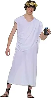 Forum Novelties White Teen's Unisex Costume Toga, 61996