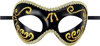 Party Magic Adult New Year Eye Mask Black