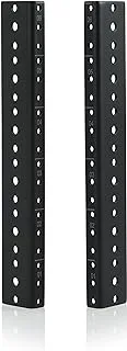 Gator Rackworks Heavy Duty Steel Rack Rail Set; 6U Rack Size (GRW-RACKRAIL-06U)