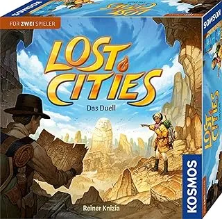 KOSMOS Games 694135 - Lost Cities (Game for 2)