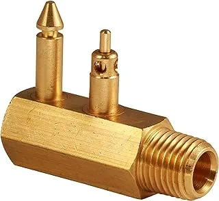 attwood 8883-6 Brass Quick-Connect Tank Fitting 1/4-Inch NPT Male Thread for Johnson/Evinrude/OMC