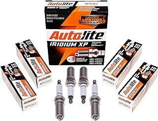 Autolite Iridium XP Automotive Replacement Spark Plugs, XP5363 (4 Pack)