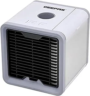 Geepas- GAC16015 Mini Air Cooler | 750 Ml | 3 Speed Options | Led Night Light