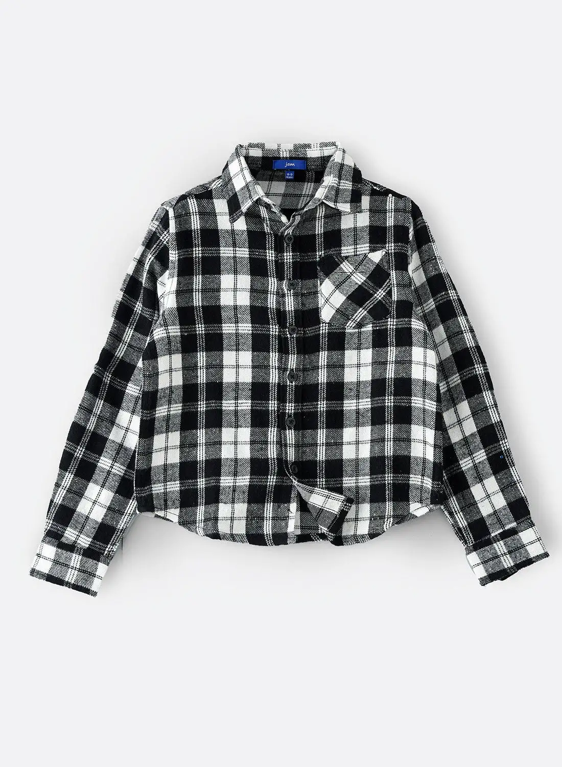 JAM Woven f/slv checks shirt