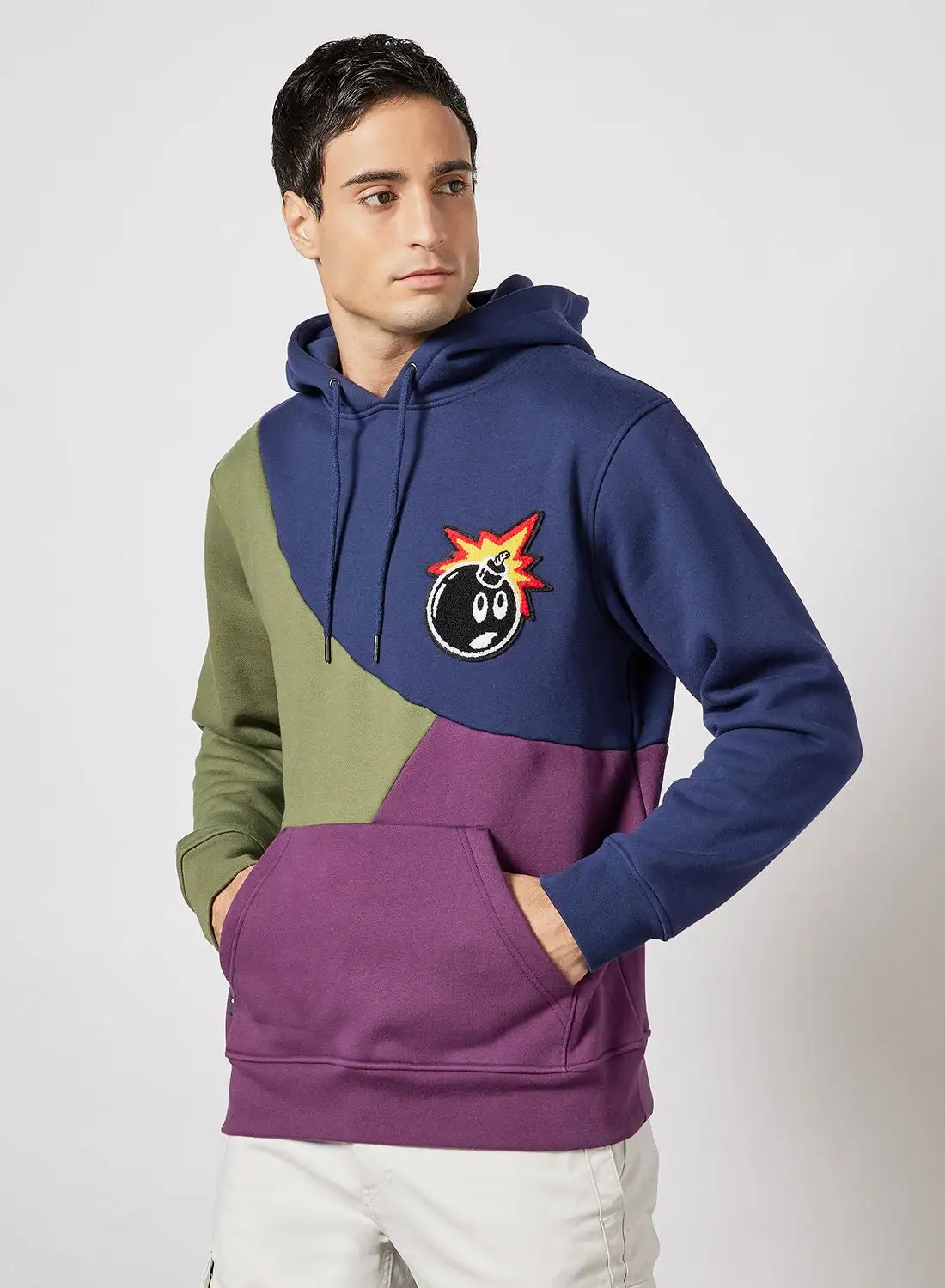 The Hundreds Harbor Colorblock Pullover