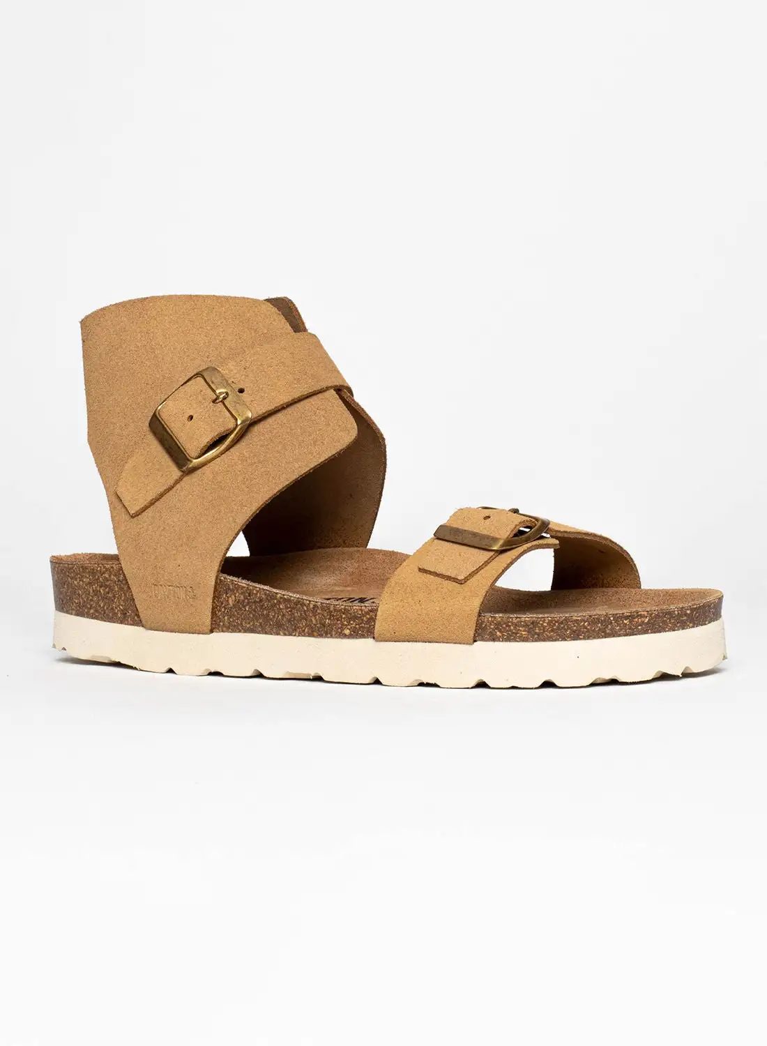 BAYTON Dubbo Tan Platform Sandals