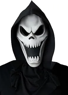 California Costumes Spectre -Light Up Mask with Attached Hood