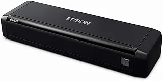 ماسح ضوئي للأعمال Epson Workforce DS-310 سريع ومحمول مع اتصال USB 3.0 فائق السرعة