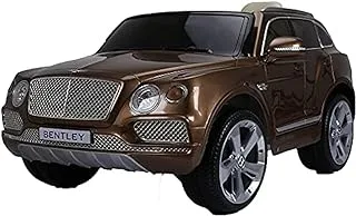 DORSA Bentley Bentayga Luxury SUV 12V Battery Electric Ride On Car, Painted Champagnee