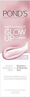 Pond's Face Moisturizing Cream InstaBright Illuminating Pink Crush, for Bright Glowing Skin, 20g