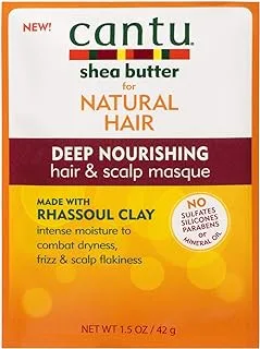 Cantu Natural Hair Deep Noursh Hair & Scalp Masque 1.5 Ounce (6 Pieces)