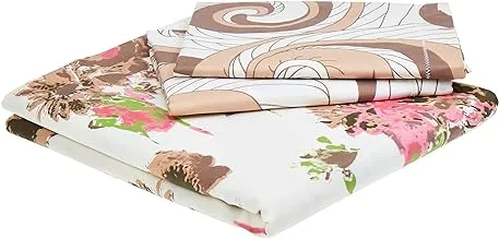 Story At Home Flat Double Bedsheet, Cream, 235Cm X 270Cm, Vl1203