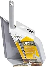 Apex Broom Holder Dustpan, Grey, 11717, 33 X 23 10