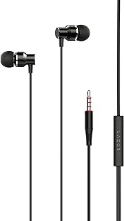 Lazor Harmony Wired In-Ear Earphone With Stereo Sound Driver Audio Ea36 Black