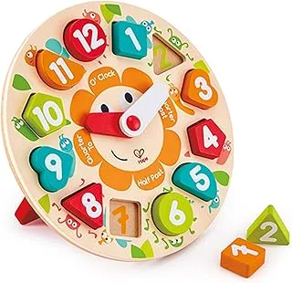 Hape Chunky Clock Puzzle - All Ages