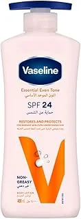 Vaseline Body Lotion Essential Even Tone UV Lightening with Vitamin B3 for Fair Even Toned Skin, 400ml