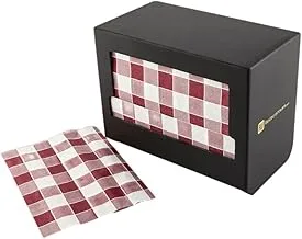 Recycled Picnic Print Napkin Dispenser - Black - 7