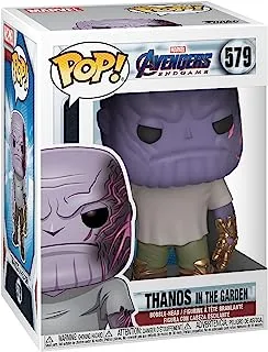 Funko Pop! Marvel: Endgame - Casual Thanos With Gauntlet - Avengers - Collectable Vinyl Figure - Gift Idea - Official Merchandise - Toys for Kids & Adults - Movies Fans - Model Figure for Collectors