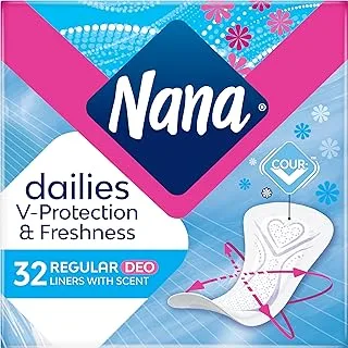 Nana Panty Liners, Normal, Scented, Pack of 32