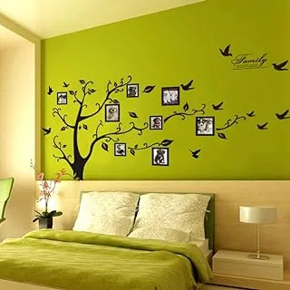 COOLBABY Photo frame tree wall art stickers vinyl decals home decor sticker removable