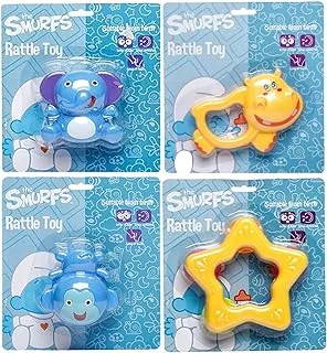 Smurfs Rattle Toy (Elephant,Hippo,Monkey,Star)(Pack Of 4)