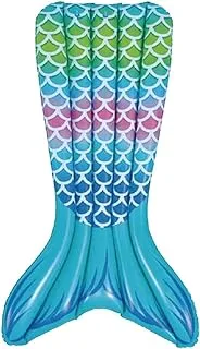 Jilong Inflatable Jumbo Mermaid Mattress 183 x 110 cm, Multicolor, 7QFMESLURE