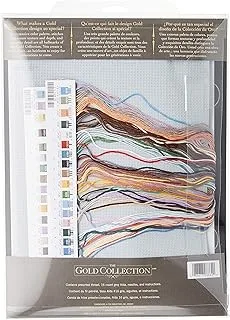 Dimensions Gold Collection Counted Cross Stitch 'Winter'S Hush', 16 Count Grey Aida, 16