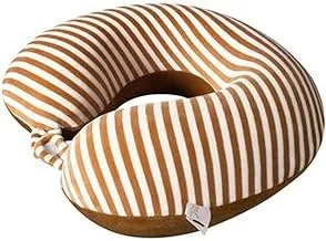 Story At Home Memory Foam Neck Pillow, Dark Brown, 29 X 33 Cm, Np1203