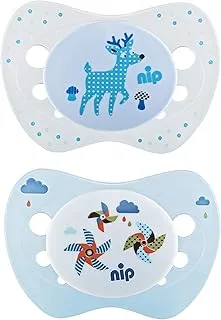 LIFE SOOTHERS/SILICONE / BLUE_DEER & WINDMILL / 0-6M