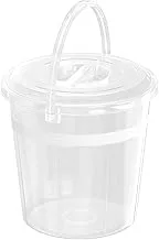 Cosmoplast DX 5L Round Plastic Bucket With Lid