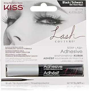 Kiss Lash Couture Strip Lash Adhesive Black Klcgl02C