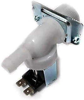 Royal Apex Washing Machine Dishwasher Single Port Solenoid Valve with 3/4 Inch Thread Inlet 220/240V, Serves To Pass Water Into The Powder Receptacle Of The Washing Machine (1WAY - TY-J803)