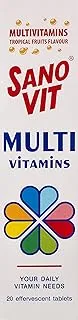 Sano Vit Multivitamins Trop Fruit Flavour, 20 Tablets