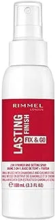 Rimmel London, Insta Fix And Go Setting Spray 100Ml 3.4 Fl Oz, Translucent