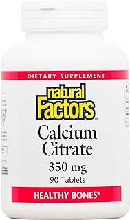 Natural Factors Calcium Factor 350 Mg 90 Tablets