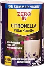 STV Citronella Pillar Candle, STV