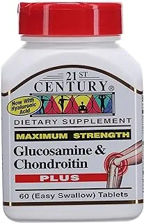 21st Century 21St Century, Glucosamine 250 Mg, Chondroitin 200 Original Formula, 60 (Easy Swallow) Capsules