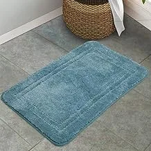 Portico New York Window Pane Small Bath Mat -Blue Shadow - 40 X 60