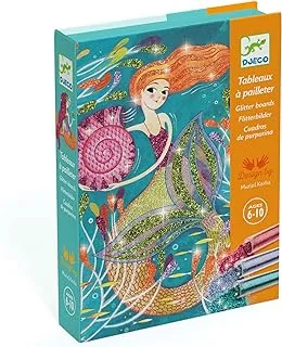 Djeco Glitter Board Mermaid Lights