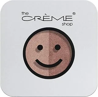 The Crème Shop Powder Highlighter ، أحمر خدود ، لوحة كونتور ثنائية. تستخدم أيضًا كظلال للعيون. صنع في كوريا. - هاي سول الأخت ، وجه الملاك