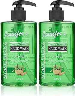 Jennifer'S Hand Wash Herbal 500Ml - Pack Of 2