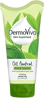 DermoViva Oil Control Purifying Green Tea Face Wash - 150 ml