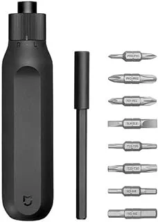 Mi Mijia 16 In 1 Ratchet Screwdriver Set/W Extension Pole 8 Screw Bits Precision Portable Household Double Head Drill Repair Multifunctional Manual Screw Driver, Mobile Phone Computer Maintenance