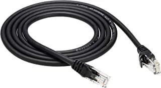 AmazonBasics Cat6 Snagless Ethernet Cable - 5-Foot, 5-Pack, Black