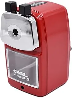 Carl Pencil Angle Sharpener, Red