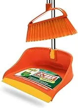 Kress Kleen Foldable Dust Pan and Broom Set, Assorted Color, K-8066